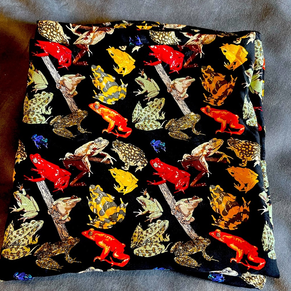 Vintage Nicole Miller Frog Scarf